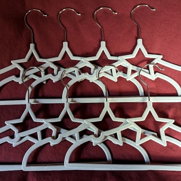 20% OFF  NEW Lot of 8-Velvet Babies/Toddlers Clothes Hangers w/Notched Shoulder - Picture 6 of 7